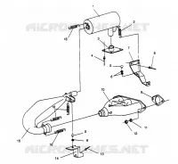 ABGASSYSTEM 600 XCR 0961676 and EUROPEAN 600 XCR E961676 (4932123212C002)