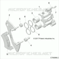 VORDERBREMSE CALIPER