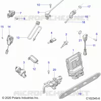 ELEKTRIC, SWITCHES, SENSORS, ECU AND CONTROL MODULES