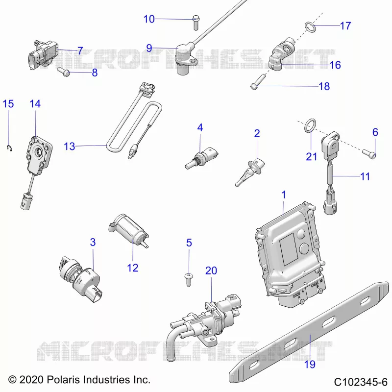 ELEKTRIC, SWITCHES, SENSORS, ECU AND CONTROL MODULES