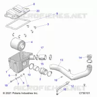 ENGINE, LUFTEINLASS SYSTEM