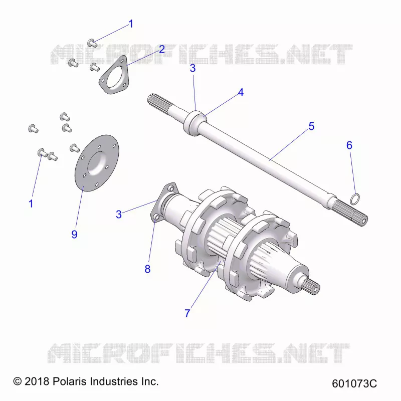 DRIVE TRAIN, JACKSHAFT AND ANTRIEBSWELLE