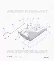 KRAFTSTOFFSYSTEM, FUEL TANK ASM.