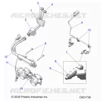 KRAFTSTOFFSYSTEM, RAIL, LINES AND THROTTLE BODY