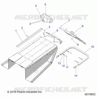 BODY, BUMPER, REAR, SNOWFLAP AND RÃŒCKLICHT COVER