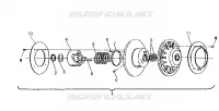 angetriebene Kupplungs 650 (4921312131028A)