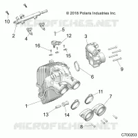 ENGINE, INTAKE AND DROSSELKLAPPENGEHÃ„USE