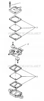 BENZINPUMPE WIDETRAK GT 0952061 and  EUROPEAN WIDETRAK GT E952061 (4928962896C013)