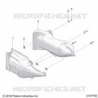BODY, AUSPUFF COVER SHIELD