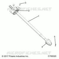 DRIVE TRAIN, FRONT KARDANWELLE