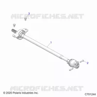 ANTRIEB, FRONT PROP SHAFT