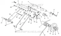 HINTER Drehmomentarm SPORT TOURING 0960243 and EUROPEAN SPORT TOURING E960243 (4932223222C002)