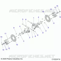 SUSPENSIONDLE HUBS, CARRIER AND BRAKE DISC