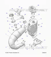 ENGINE, ABGASSYSTEM AND TURBO ASM.