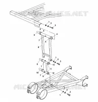 HINTER SPREIZE STABILISATOR