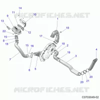 ANTRIEB, CLUTCH COVER, DUCTING