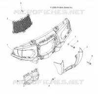 FRONTSTOSSSTANGE AND MOUNTING