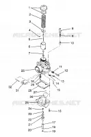 VERGASER WIDETRAK / 0932064 (4922982298034A)