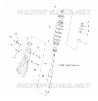 FRONT SUSPENSION STREBE