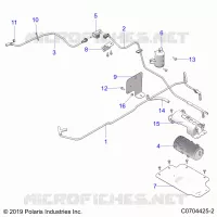 TREIBSTOFFTANK EVAP, CANISTER AND LINES