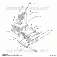 ANTRIEB, MAIN GEARCASE MOUNTING