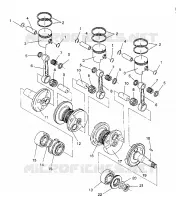 KOLBEN   KURBELWELLE RXL / 0930768 AND RXL SKS / 0930568 (4922992299032A)