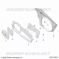 BODY, CLOSE OFF PANEL and ACCESS PANEL