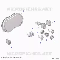 ELEKTRIC, DASH INSTUMENTS
