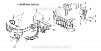 CHASSIS, SCHOCK TOWERS AND PAN BRACE