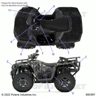 DECALSS, GENERAL- A23SES57C9/F9 (900597)