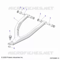 FRONT SUSPENSION CONTROL ARMS UPPER