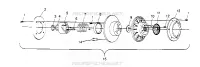 angetriebene Kupplungs ASSEMBLY 600 XCR 0951676 (4929132913C001)