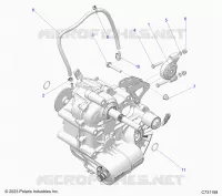 ANTRIEB, MAIN GEARCASE MOUNTING