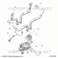 MOTOR, HEATER PREP SYSTEM