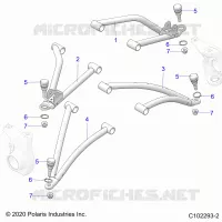 SUSPENSION, A-ARMS