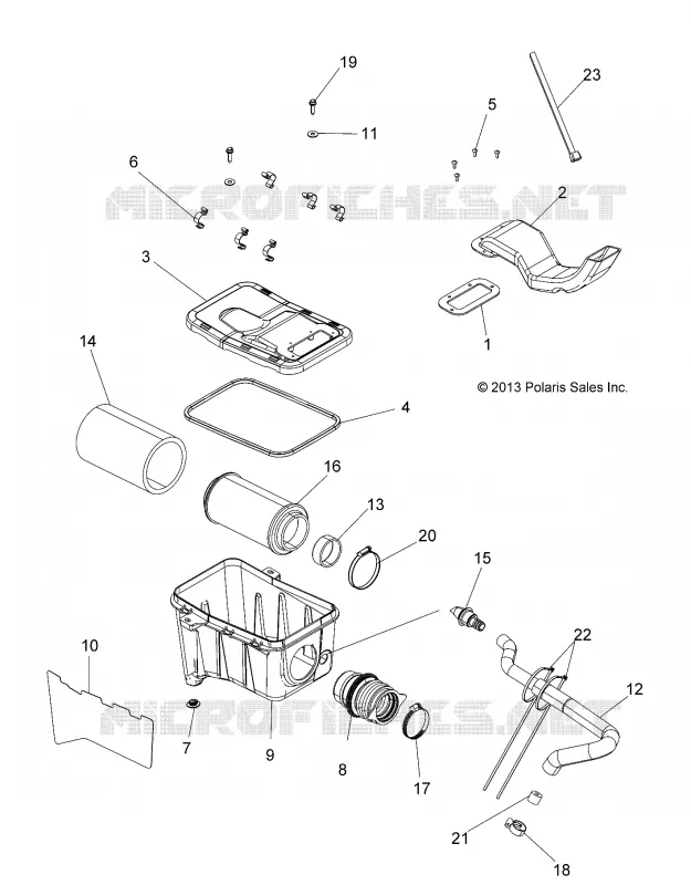MOTOR, LUFTEINLASS SYSTEM