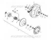angetriebene Kupplungs ASSEMBLY 6x6 400L, SWEDISH S948740 and  NORWEGIAN N948740 (4926812681032A)