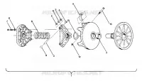 Antriebskupplung Star, Sprint and Sprint E/S (4912721272008A)