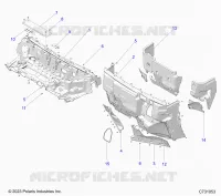HAUBE LINER AND FRONT CLOSEOFF