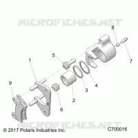 BRAKES, HINTERSATTELS