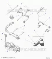 KRAFTSTOFFSYSTEM, RAIL, LINES AND THROTTLE BODY