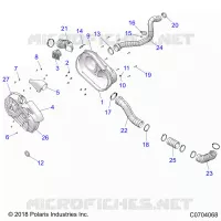 ANTRIEB, CLUTCH COVER AND DUCTING