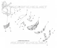 FRONTSTOSSSTANGE AND MOUNTING