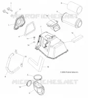 MOTOR, LUFTEINLASS