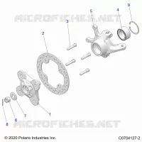 FRONT SUSPENSION CARRIER- Z23NAE99PR (C0704127-2)