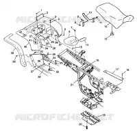 HINTER CAB   SITZ XPLORER 300 W98CC28C (4945264526A005)