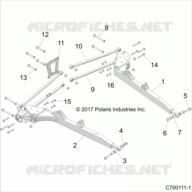 HINTERRADAUFHÃ„NGUNG CONTROL ARMS