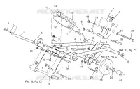 FRONT Drehmomentarm (500/RMK) 500 0972764, EUROPEAN 500 E972764 and 500 RMK 09 (4938393839C004)