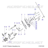 DRIVE TRAIN, MAIN GEARCASE