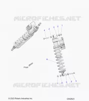 SUSPENSION, SHOCK MOUNTING (IFS)